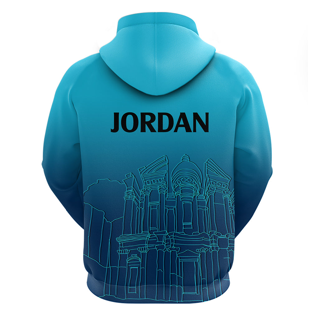 Jordan Hoodie Al-Khazneh in Jordan Blue Gradient LT9