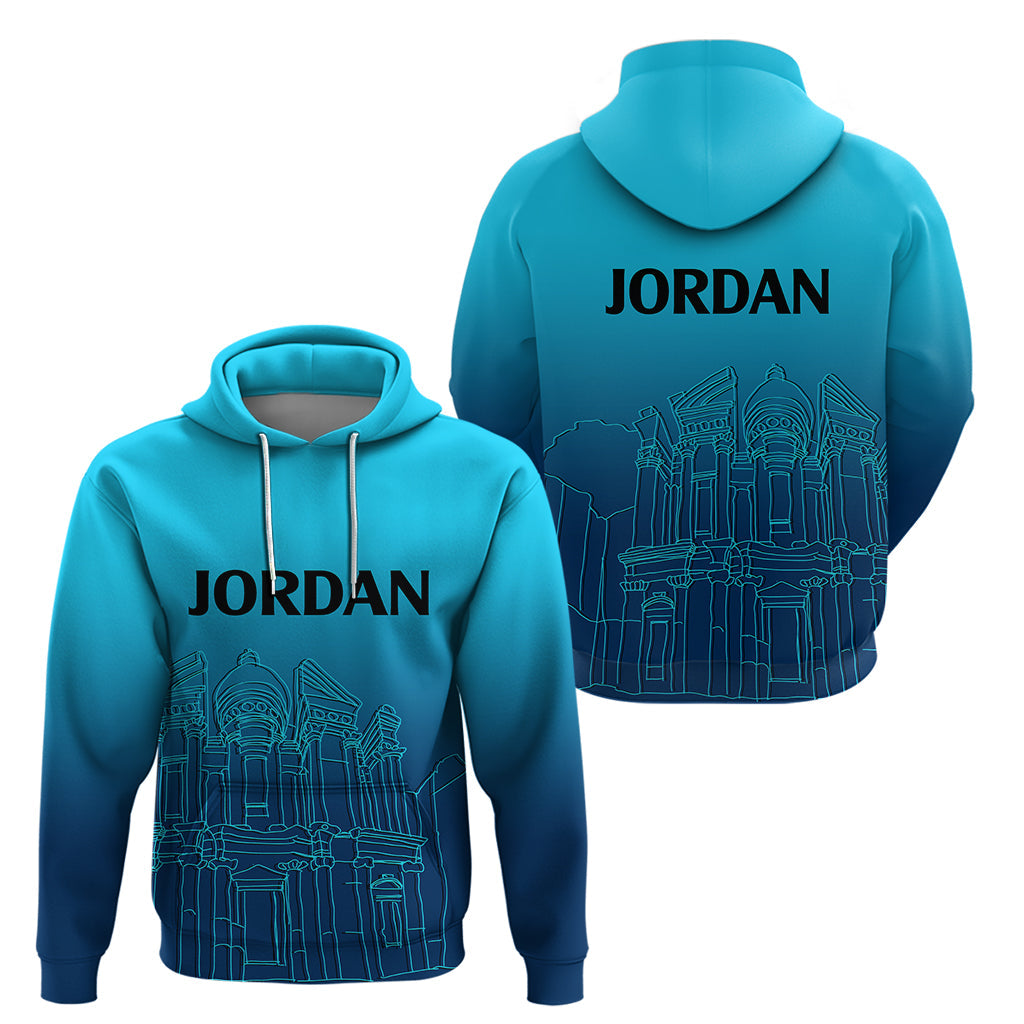 Jordan Hoodie Al-Khazneh in Jordan Blue Gradient LT9