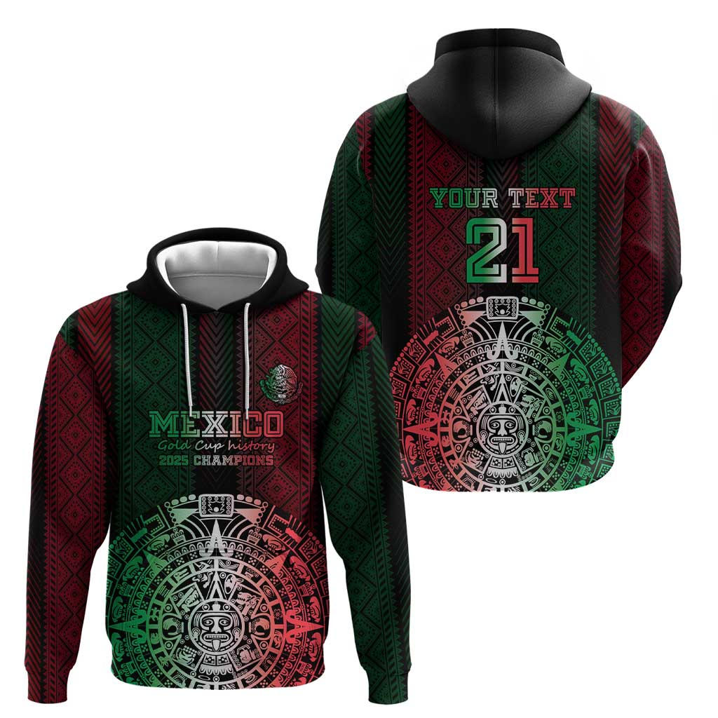 Mexico Football Custom Hoodie Mexico's Make History 2025 Flag Style LT9