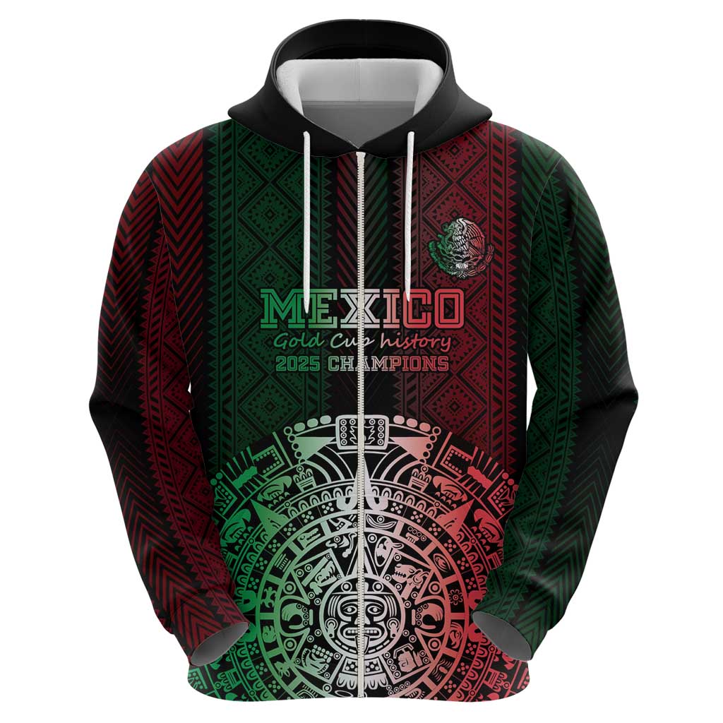 Mexico Football Custom Hoodie Mexico's Make History 2025 Flag Style LT9