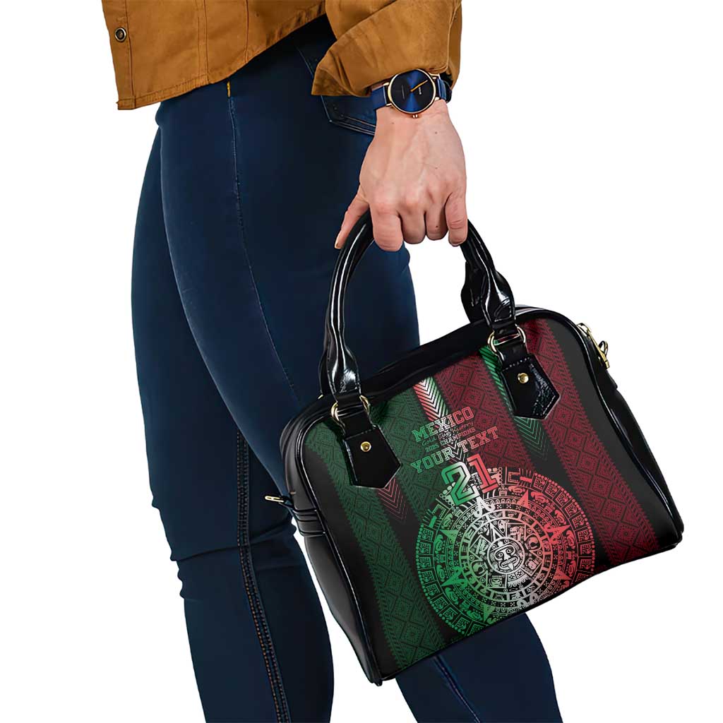 Mexico Football Custom Shoulder Handbag Mexico's Make History 2025 Flag Style LT9