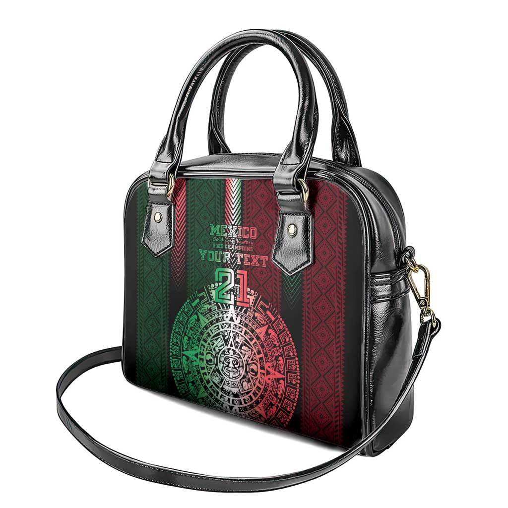 Mexico Football Custom Shoulder Handbag Mexico's Make History 2025 Flag Style LT9