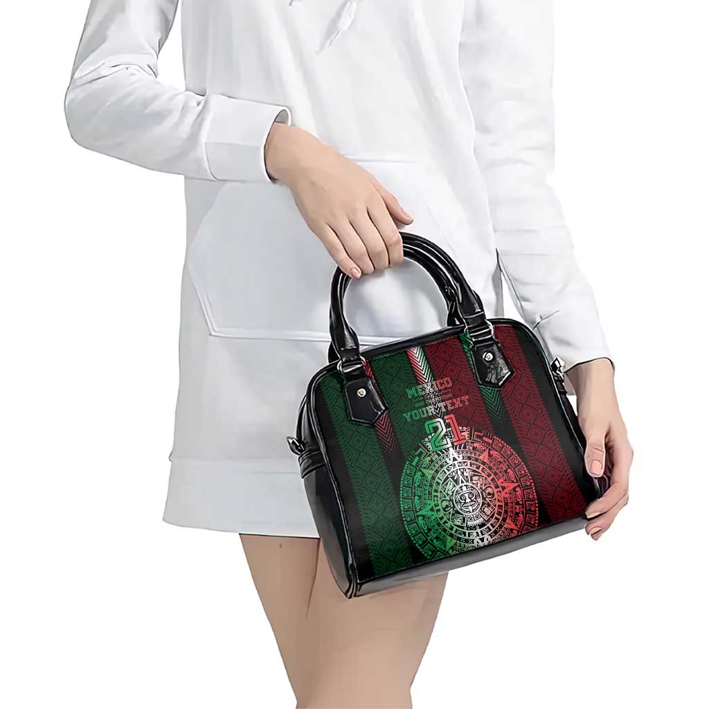 Mexico Football Custom Shoulder Handbag Mexico's Make History 2025 Flag Style LT9