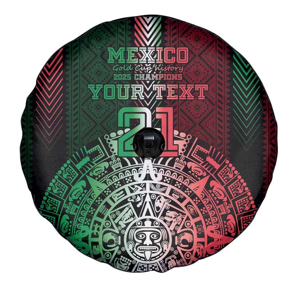 Mexico Football Custom Spare Tire Cover Mexico's Make History 2025 Flag Style LT9
