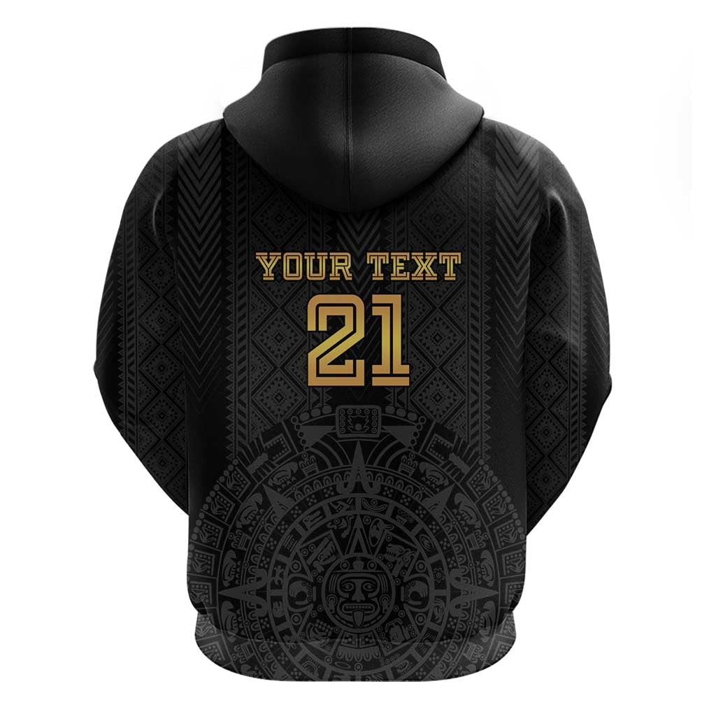 Mexico Football Custom Hoodie Mexico's Make History 2025 Gold Style LT9