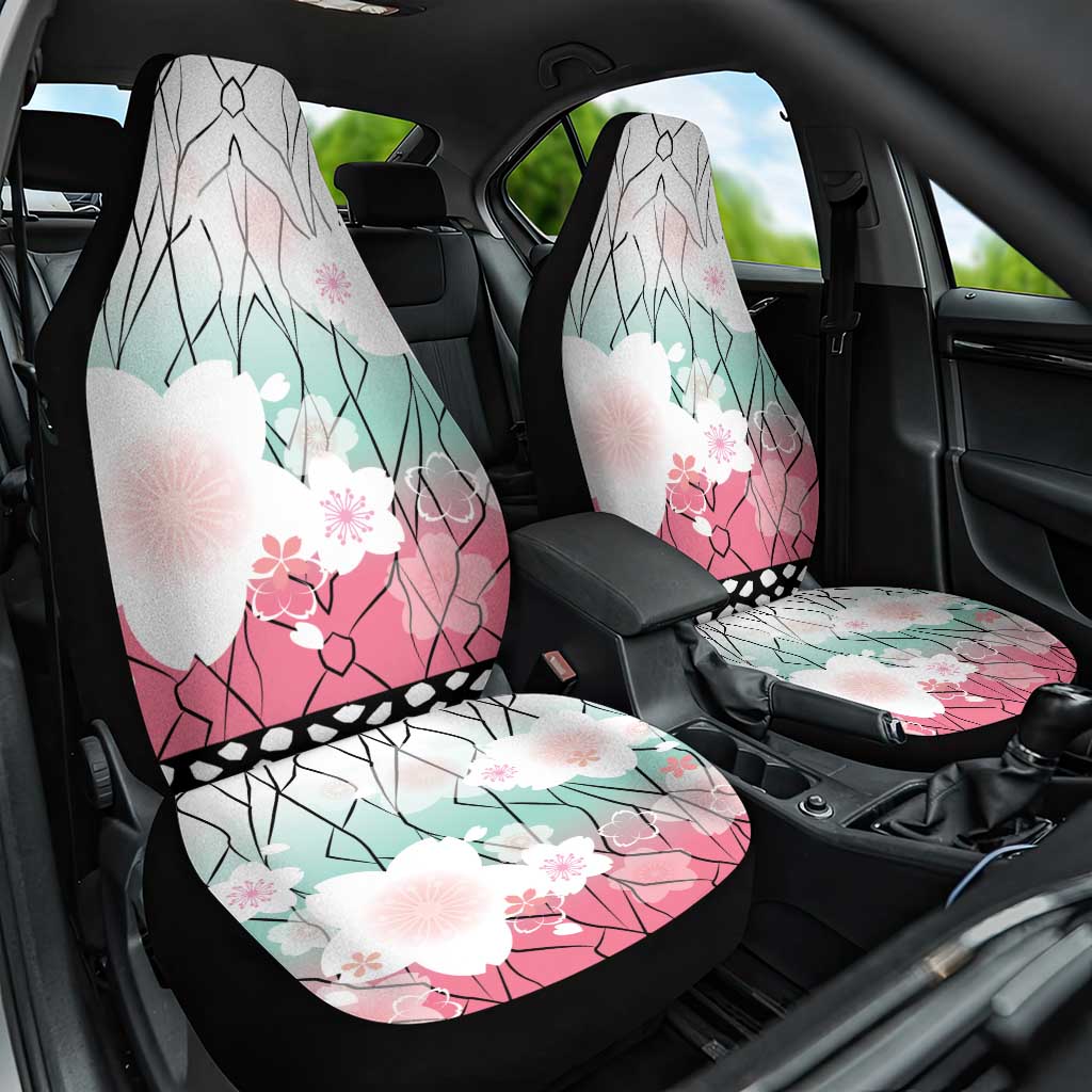 Japanese Kocho Pattern Car Seat Cover Insect Pillar Butterfly Flower Fairy LT9