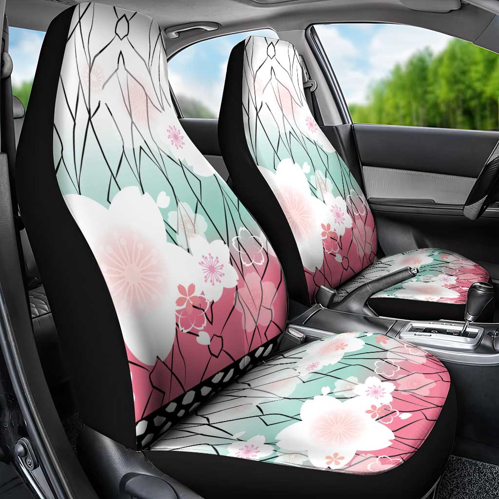 Japanese Kocho Pattern Car Seat Cover Insect Pillar Butterfly Flower Fairy LT9