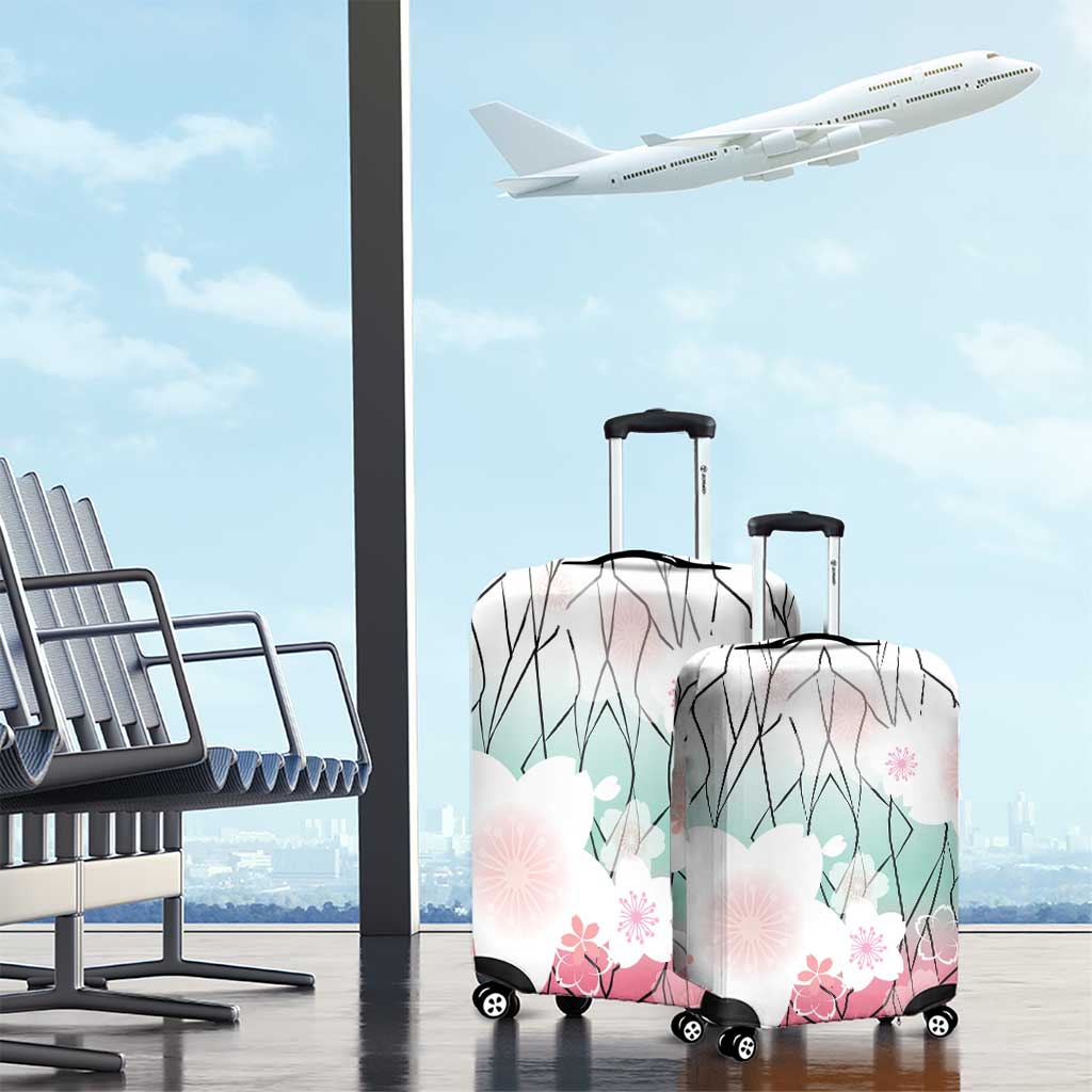Japanese Kocho Pattern Luggage Cover Insect Pillar Butterfly Flower Fairy LT9