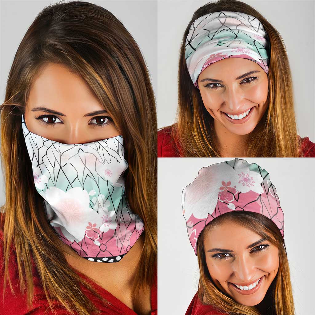 Japanese Kocho Pattern Neck Gaiter Insect Pillar Butterfly Flower Fairy LT9