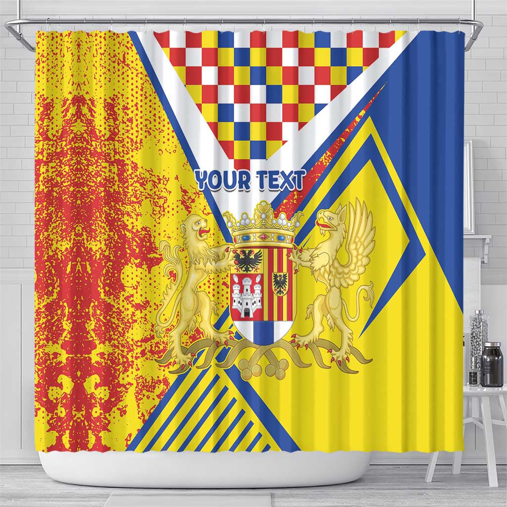 Personalized Belgium Antwerp Province Shower Curtain LT9