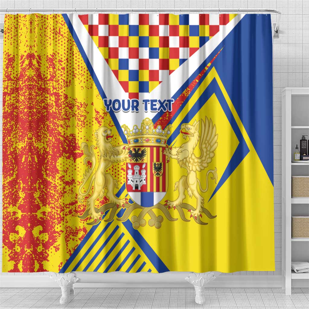 Personalized Belgium Antwerp Province Shower Curtain LT9