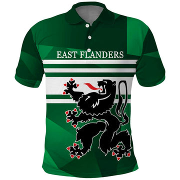 Personalized Belgium East Flanders Polo Shirt LT9