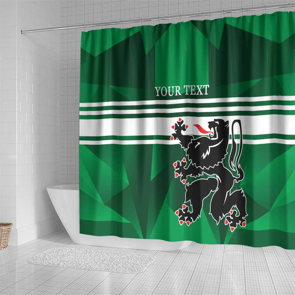 Personalized Belgium East Flanders Shower Curtain LT9