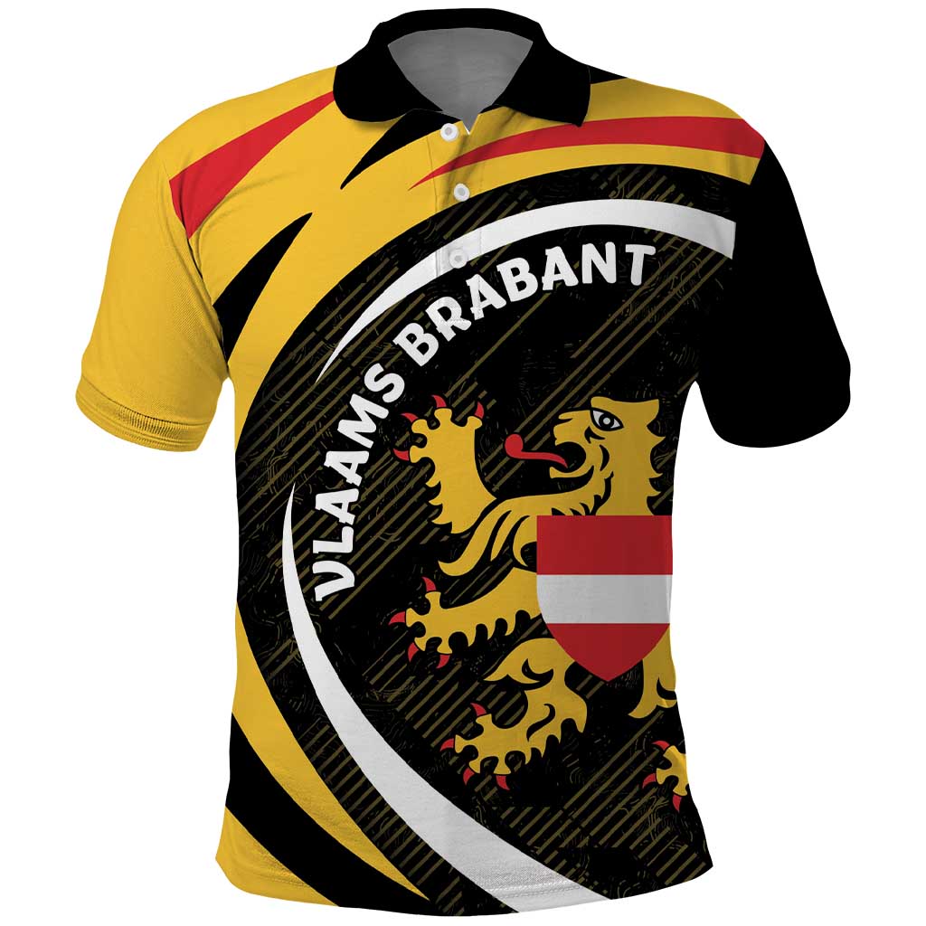 Personalized Belgium Flemish Brabant Polo Shirt LT9