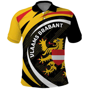 Personalized Belgium Flemish Brabant Polo Shirt LT9