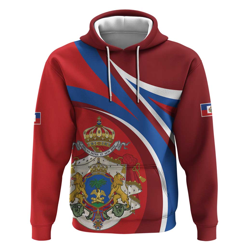 Second Empire of Haiti Personalized Hoodie Imperial Flag of Haiti 1849-1859 LT9