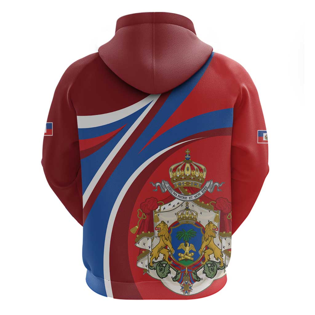 Second Empire of Haiti Personalized Hoodie Imperial Flag of Haiti 1849-1859 LT9