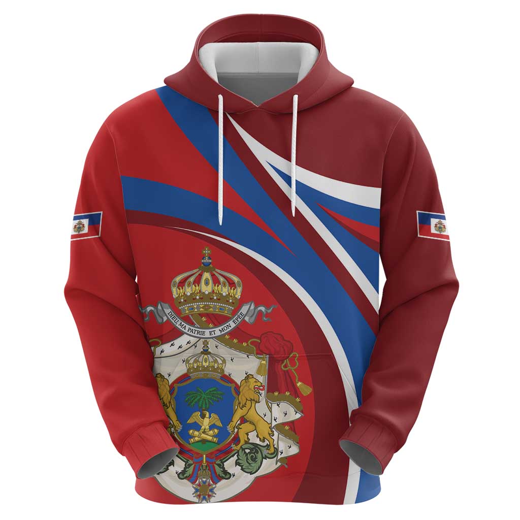 Second Empire of Haiti Personalized Hoodie Imperial Flag of Haiti 1849-1859 LT9