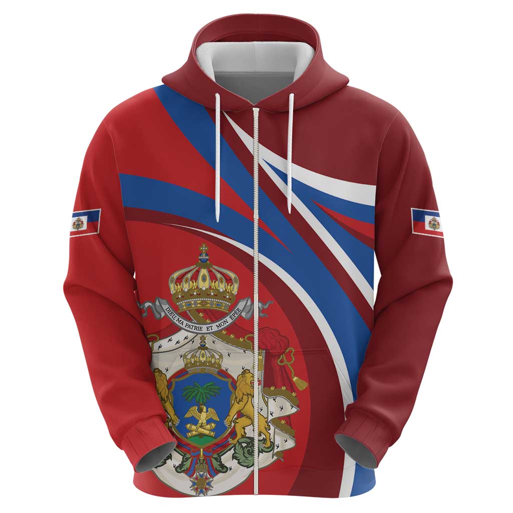 Second Empire of Haiti Personalized Hoodie Imperial Flag of Haiti 1849-1859 LT9