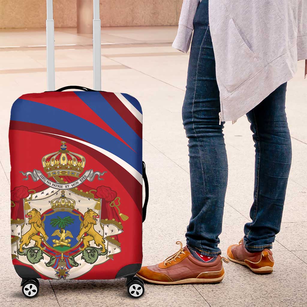 Second Empire of Haiti Personalized Luggage Cover Imperial Flag of Haiti 1849-1859 LT9