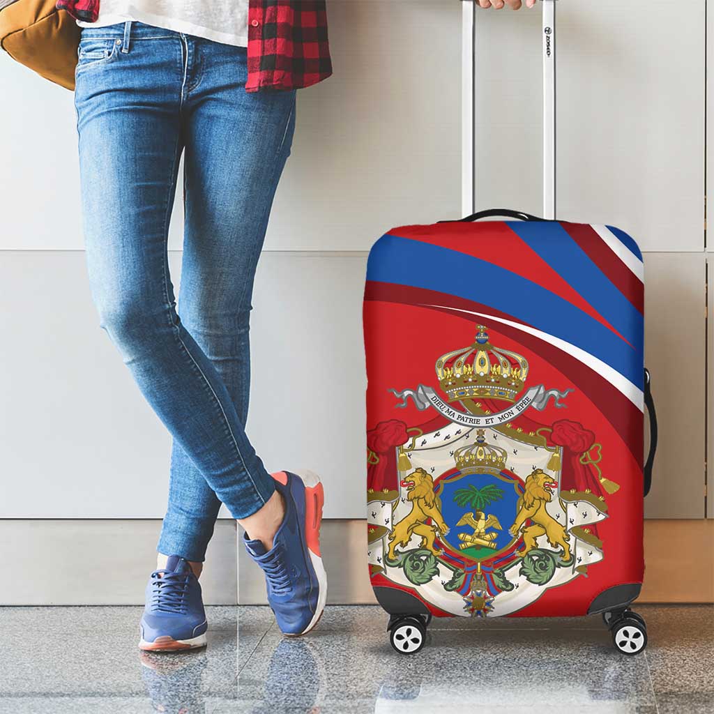 Second Empire of Haiti Personalized Luggage Cover Imperial Flag of Haiti 1849-1859 LT9
