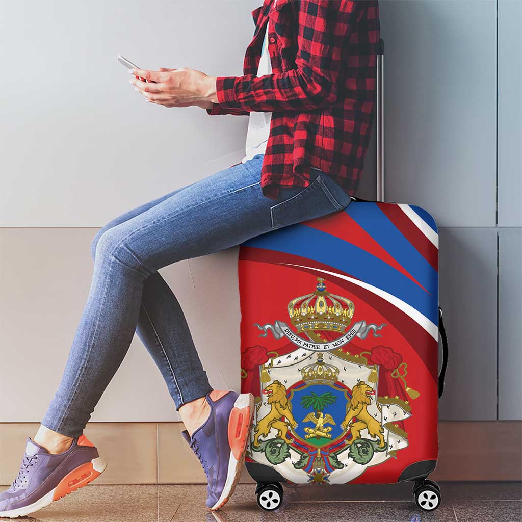 Second Empire of Haiti Personalized Luggage Cover Imperial Flag of Haiti 1849-1859 LT9