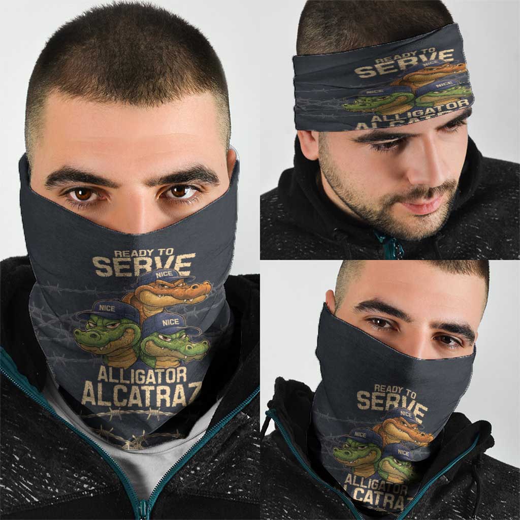 Ready To Serve Alligator Alcatraz Neck Gaiter LT9
