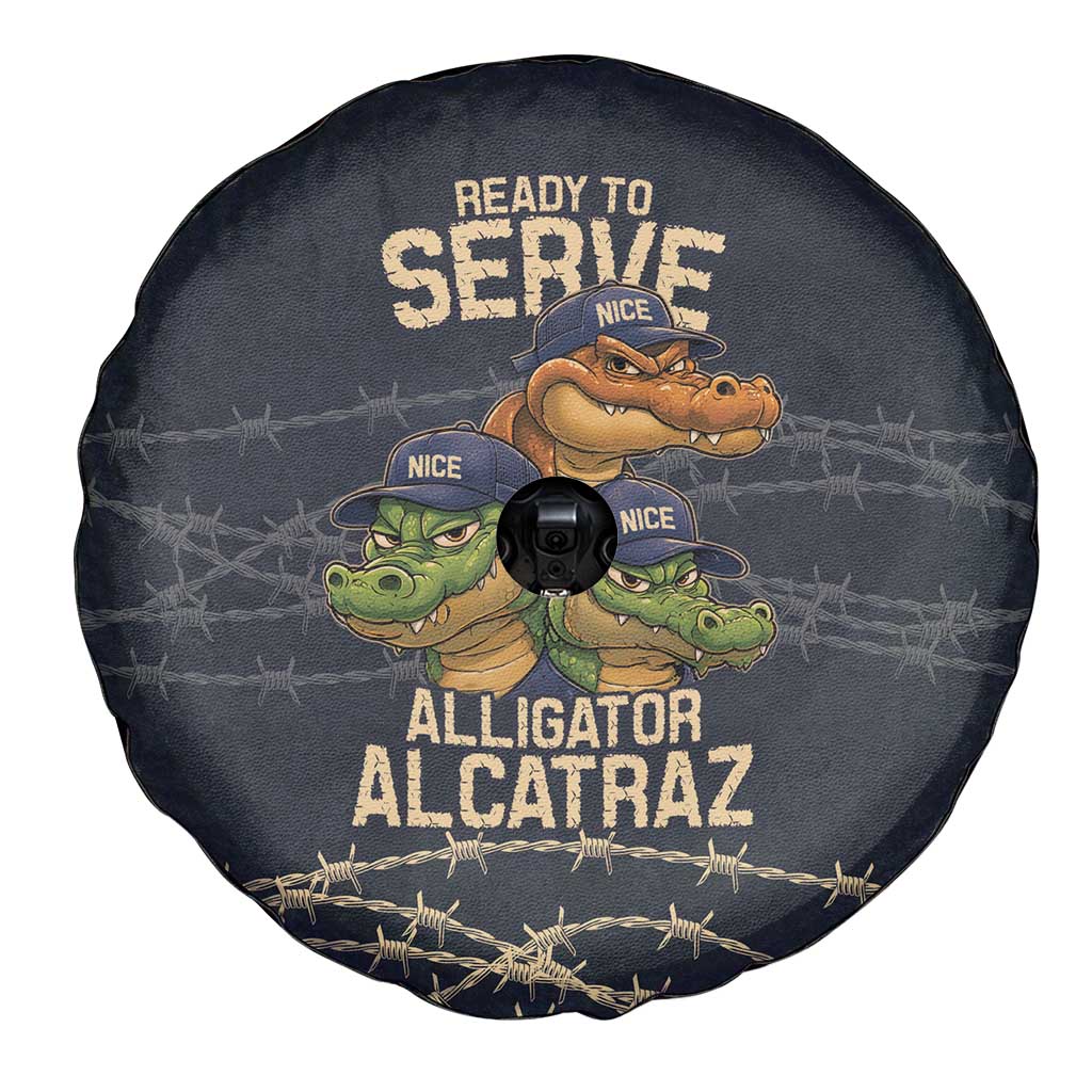 Ready To Serve Alligator Alcatraz Spare Tire Cover LT9