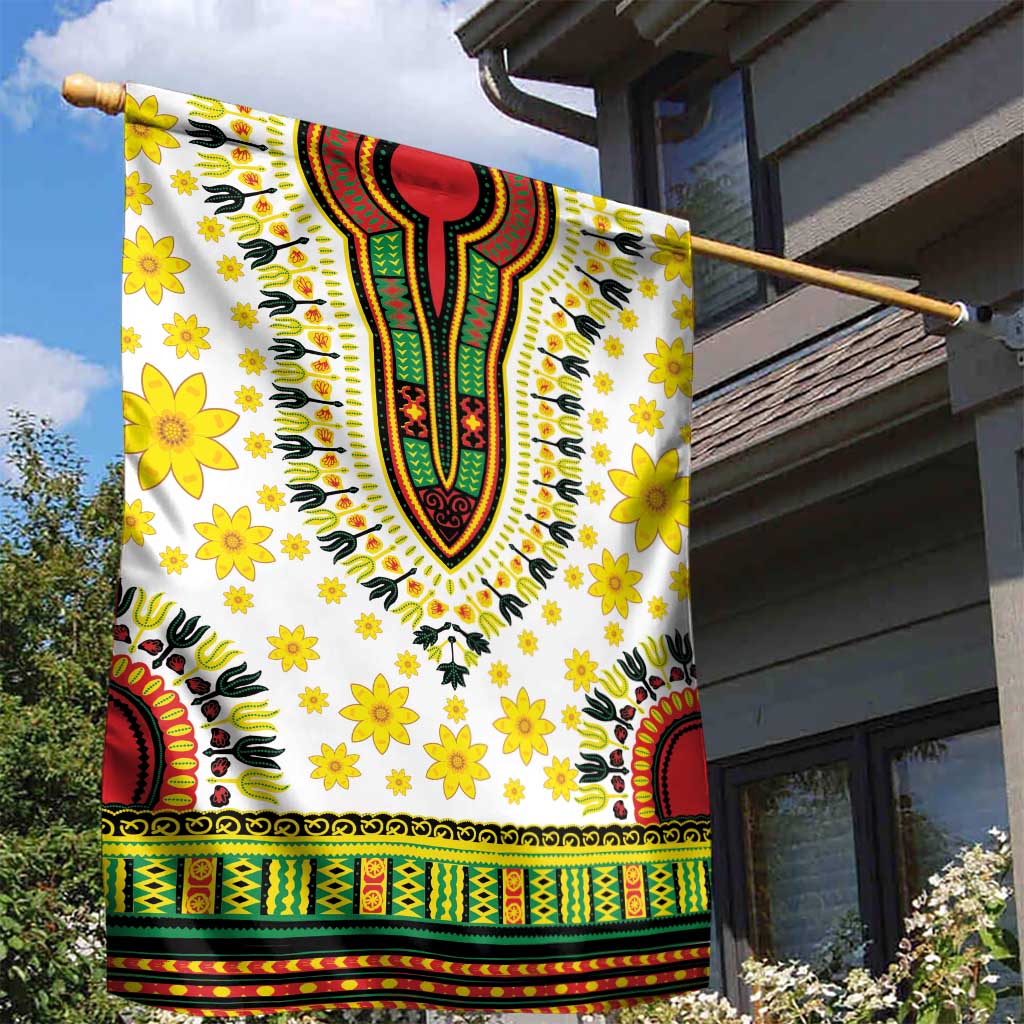Afro Enkutatash Dashiki and Adey Abeba Garden Flag LT9
