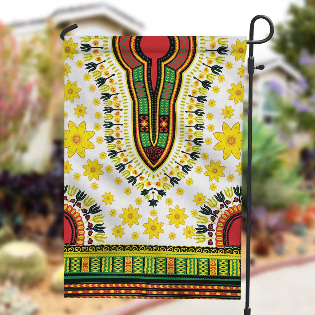 Afro Enkutatash Dashiki and Adey Abeba Garden Flag LT9