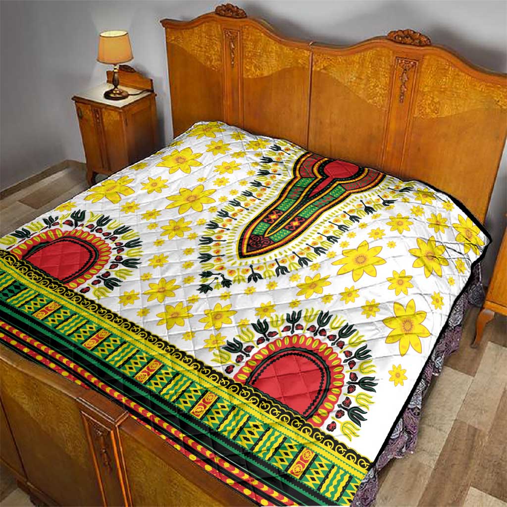 Afro Enkutatash Dashiki and Adey Abeba Quilt LT9