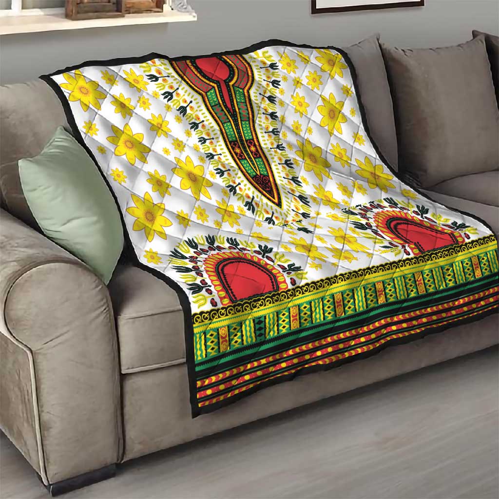 Afro Enkutatash Dashiki and Adey Abeba Quilt LT9