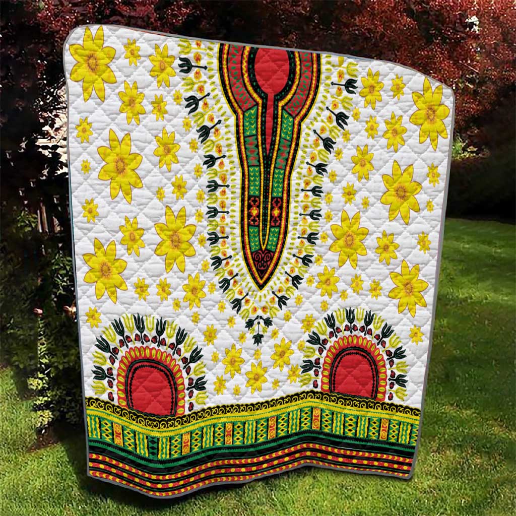 Afro Enkutatash Dashiki and Adey Abeba Quilt LT9