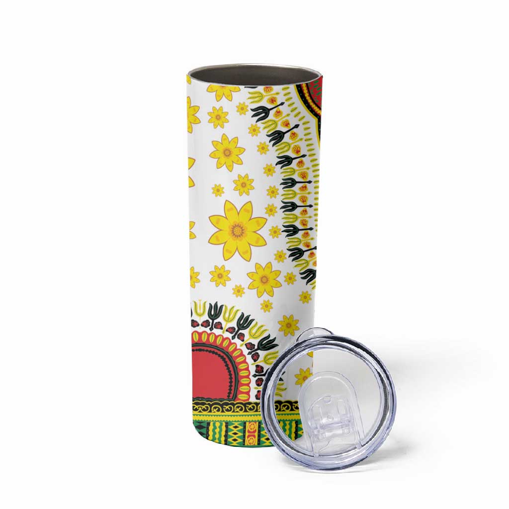 Afro Enkutatash Dashiki and Adey Abeba Skinny Tumbler LT9