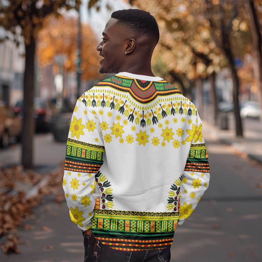 Afro Enkutatash Dashiki and Adey Abeba Sweatshirt LT9