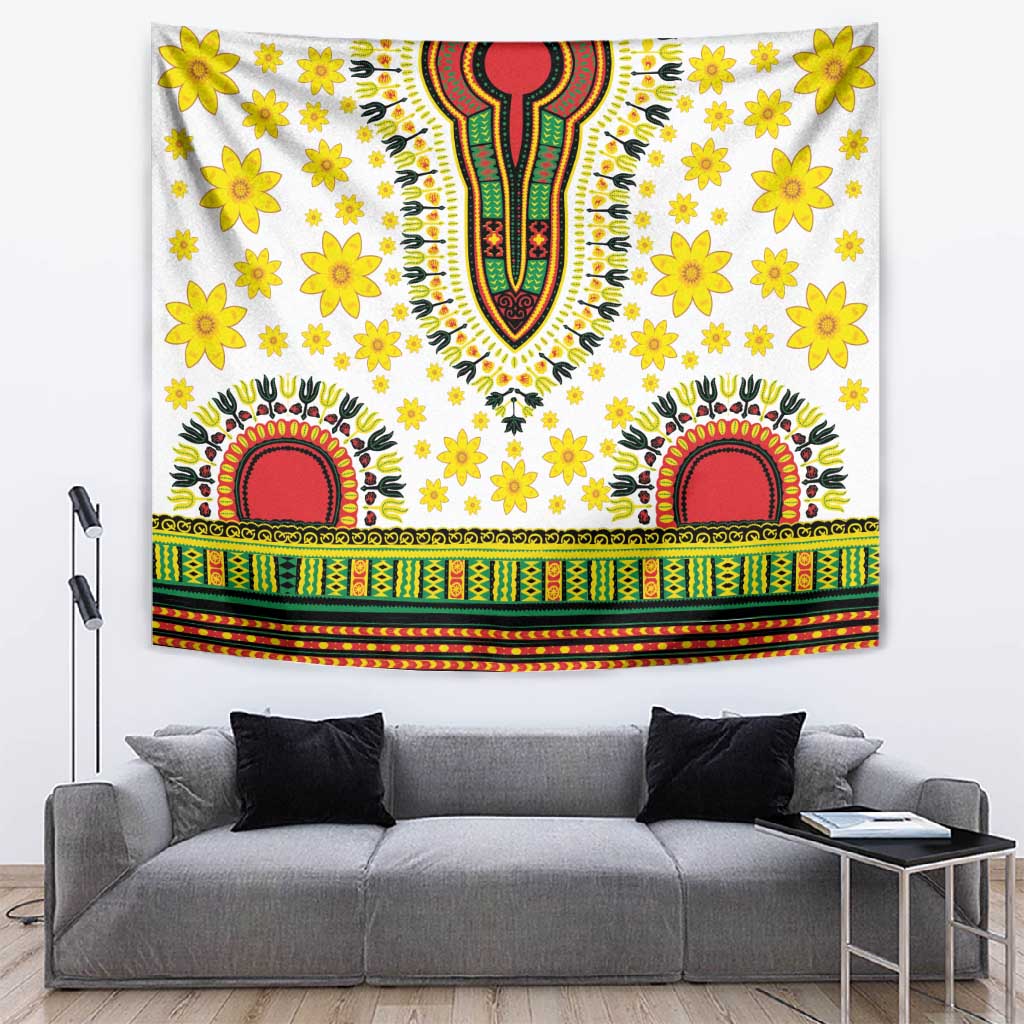 Afro Enkutatash Dashiki and Adey Abeba Tapestry LT9