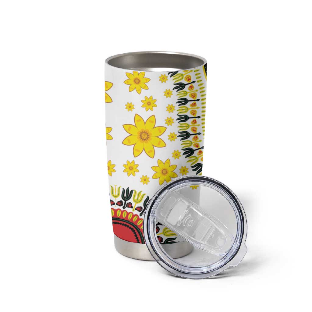 Afro Enkutatash Dashiki and Adey Abeba Tumbler Cup LT9