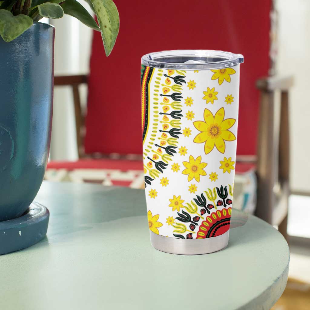 Afro Enkutatash Dashiki and Adey Abeba Tumbler Cup LT9