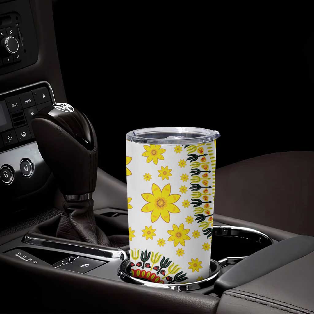 Afro Enkutatash Dashiki and Adey Abeba Tumbler Cup LT9