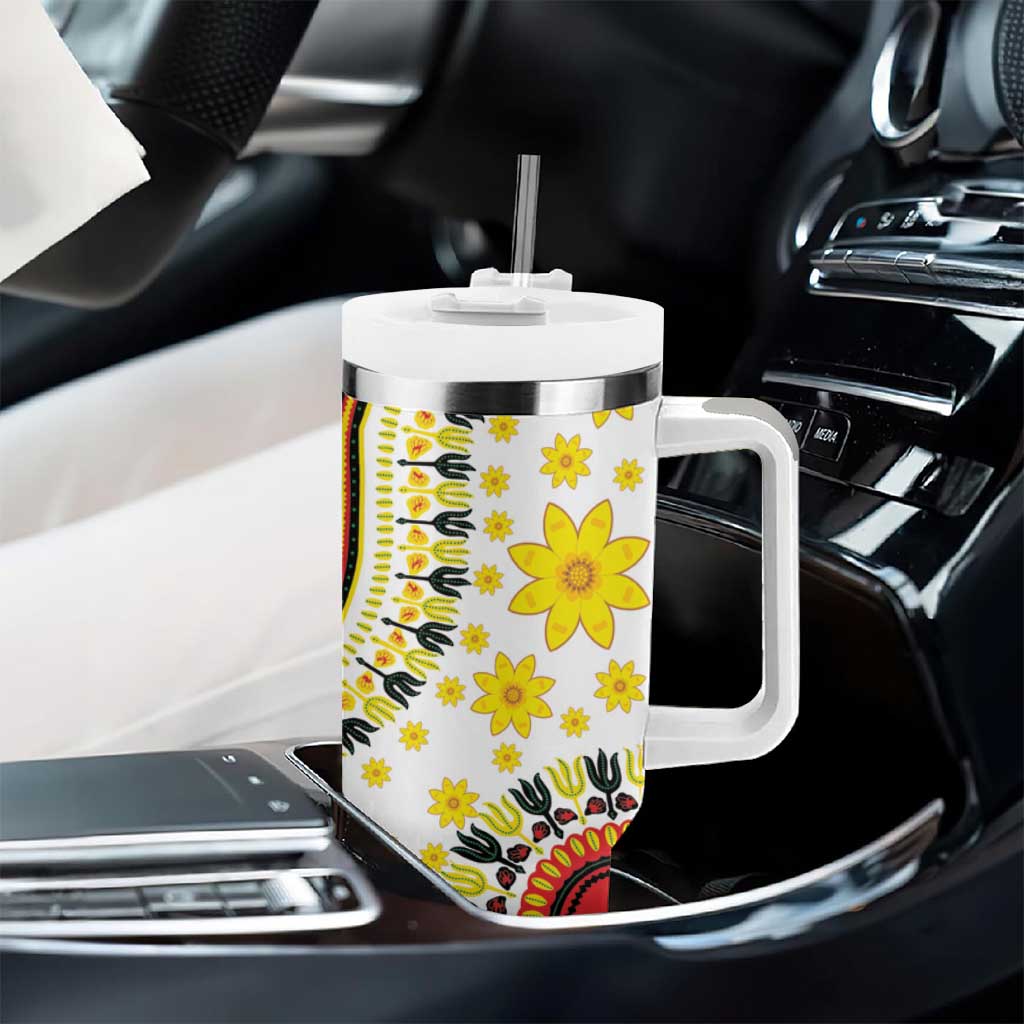 Afro Enkutatash Dashiki and Adey Abeba Tumbler With Handle LT9
