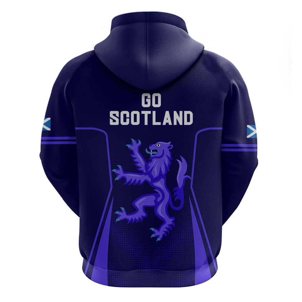 Scotland Rugby Hoodie Scottish Thistle World Cup 2023 LT9