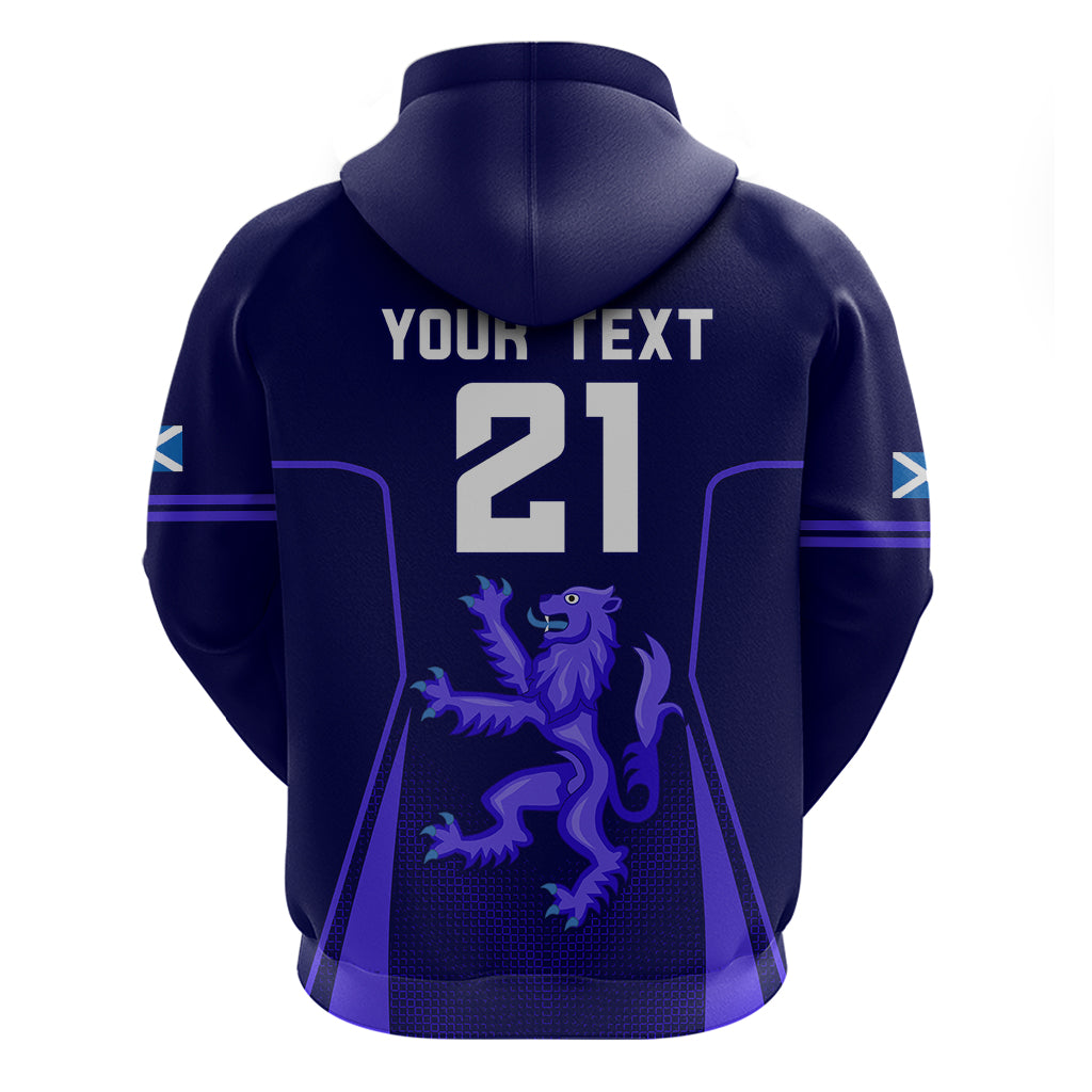 Custom Scotland Rugby Hoodie Scottish Thistle World Cup 2023 LT9