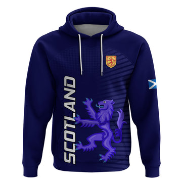 Scotland Rugby Hoodie Go Scottish World Cup Sporty Style LT9