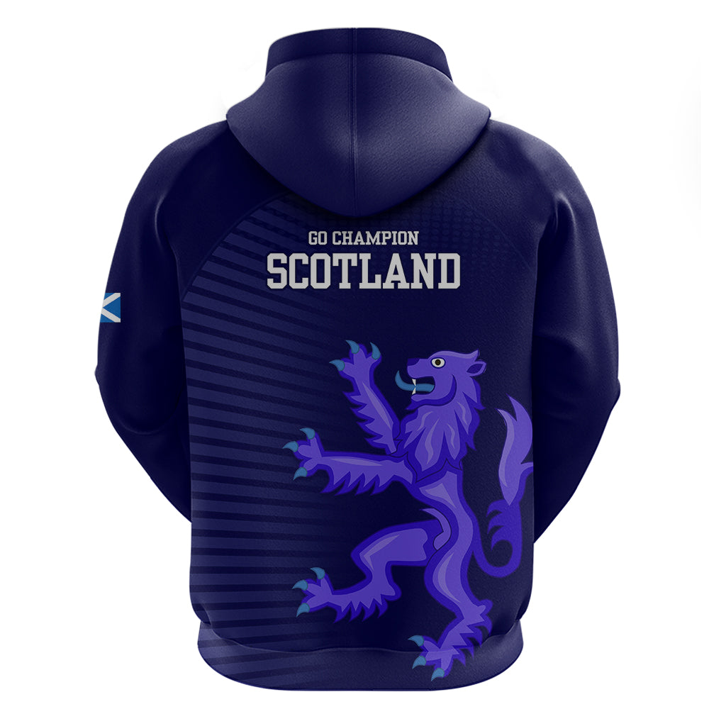 Scotland Rugby Hoodie Go Scottish World Cup Sporty Style LT9