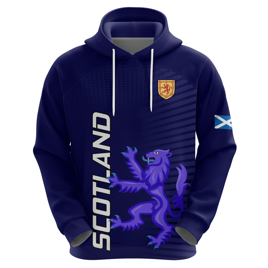 Scotland Rugby Hoodie Go Scottish World Cup Sporty Style LT9