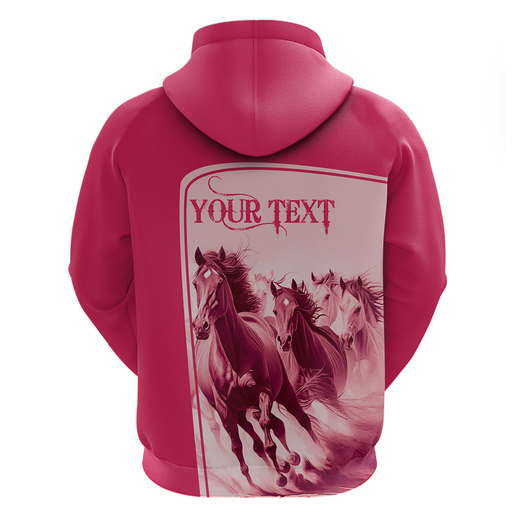 Kentucky Horse Racing Personalized Hoodie Pink Out LT9
