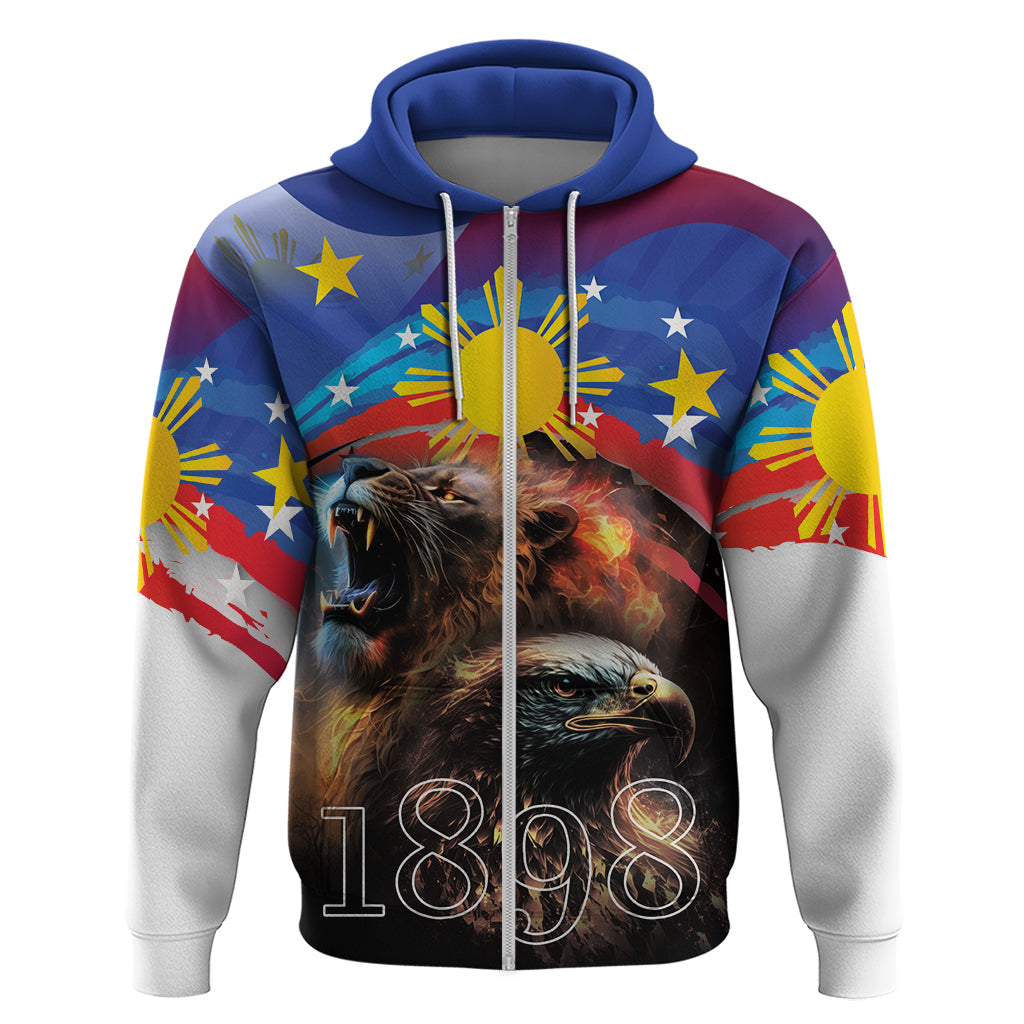 Philippines Lion and Eagle 1898 Hoodie Pilipinas Maligayang Araw ng Kalayaan LT9