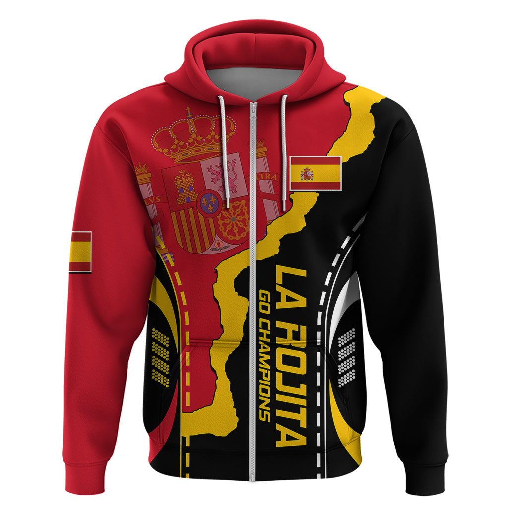 Spain Hoodie La Rojita Football Go Champions LT9