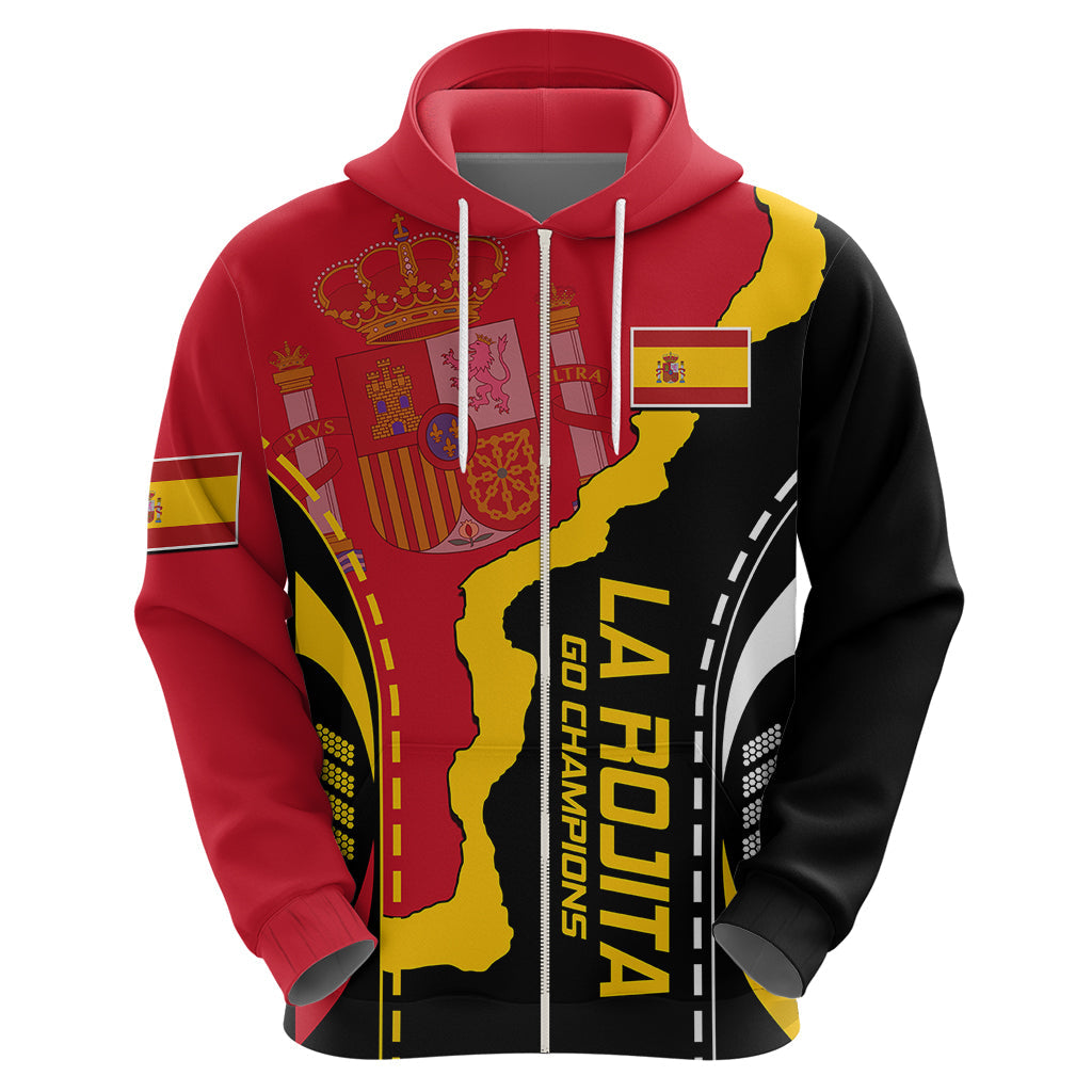 Spain Hoodie La Rojita Football Go Champions LT9
