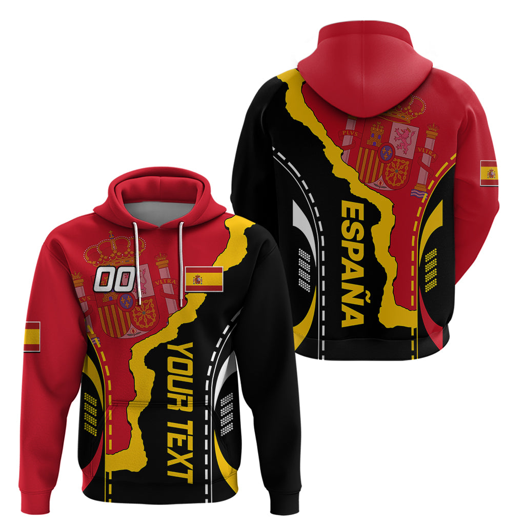Custom Spain Hoodie La Rojita Football Go Champions LT9